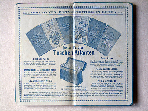 Justus Perthes' See-Atlas (1911)
Schutblad achterin / Rear endpaper