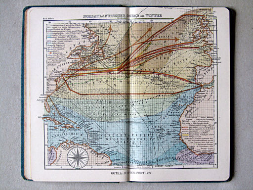 Justus Perthes' See-Atlas (1914)
9. Nordatlantischer Ocean im Winter
