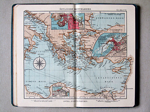 Justus Perthes' See-Atlas (1914)
16. Östliches Mittelmeer