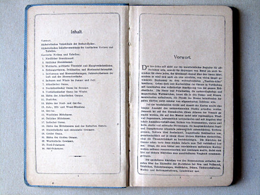 Justus Perthes' See-Atlas (1922)
Inhoudsopgave, voorwoord / Table of contents, preface