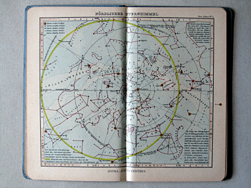Justus Perthes' See-Atlas (1922)
1. Nördlicher Sternhimmel