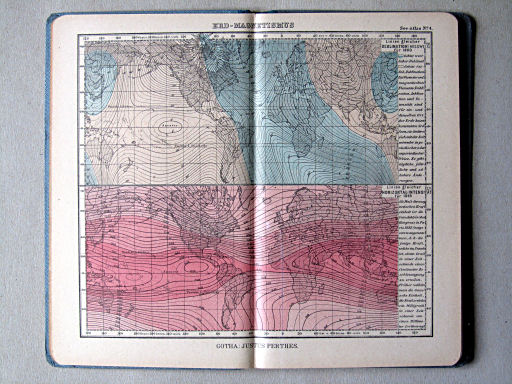Justus Perthes' See-Atlas (1922)
4. Erd-Magnetismus