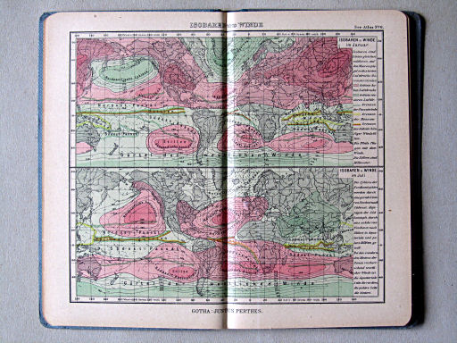 Justus Perthes' See-Atlas (1922)
6. Isobaren und Winde