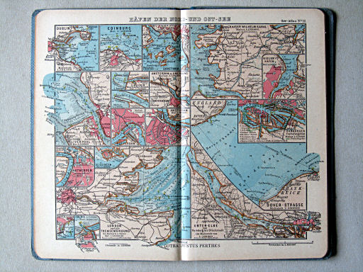 Justus Perthes' See-Atlas (1922)
12. Häfen der Nord- und Ost-See