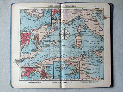 Justus Perthes' See-Atlas (1922)
15. Westliches Mittelmeer