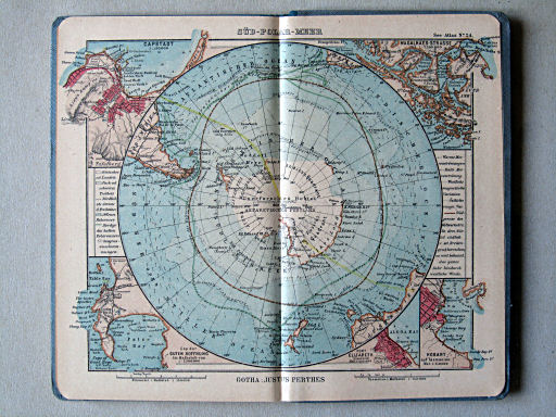 Justus Perthes' See-Atlas (1922)
24. Süd-Polar-Meer