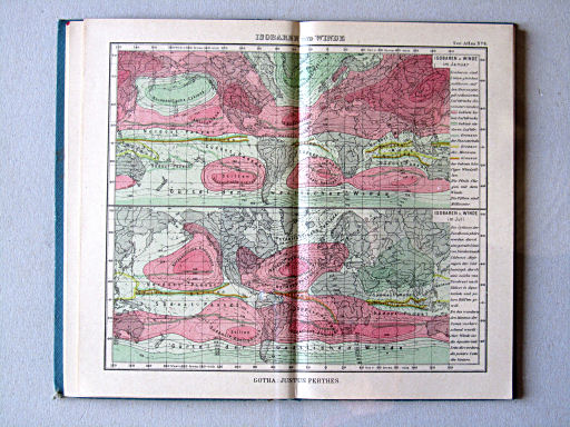 Justus Perthes' See-Atlas (1925)
6. Isobaren und Winde