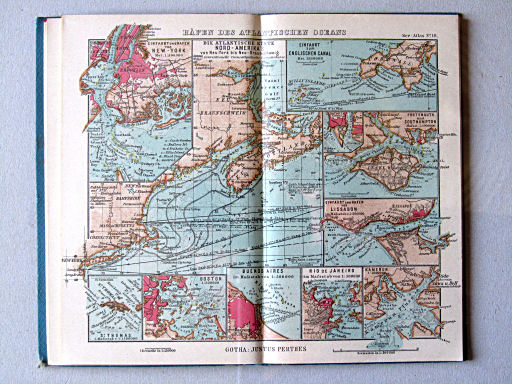 Justus Perthes' See-Atlas (1925)
10. Häfen des Atlantischen Oceans