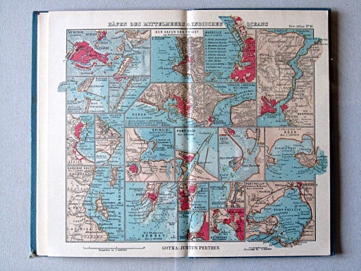 Justus Perthes' See-Atlas (1925)
18. Häfen des Mittelmeers u. Indischen Oceans