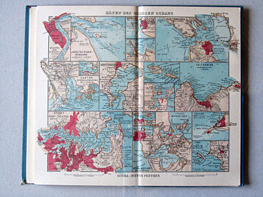 Justus Perthes' See-Atlas (1925)
21. Häfen des Grossen Oceans