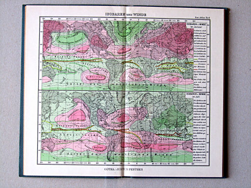 Justus Perthes' See-Atlas (1940)
6. Isobaren und Winde