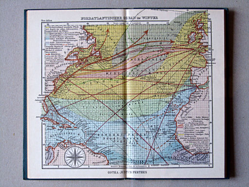 Justus Perthes' See-Atlas (1940)
9. Nordatlantischer Ocean im Winter