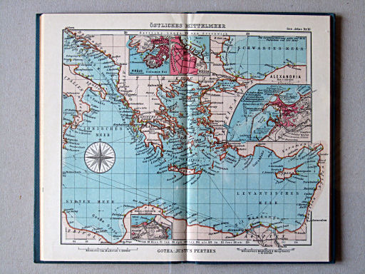 Justus Perthes' See-Atlas (1940)
16. Östliches Mittelmeer