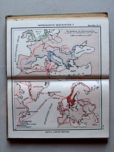 Justus Perthes See-Atlas (1944)
2. Germanische Seefahrten II