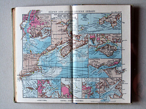 Justus Perthes See-Atlas (1944)
27. Häfen des Atlantischen Oceans