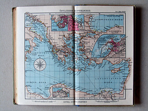 Justus Perthes See-Atlas (1944)
33. Östliches Mittelmeer