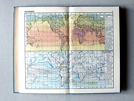 Haack, Die Weltmeere (1954)
5. Isothermen