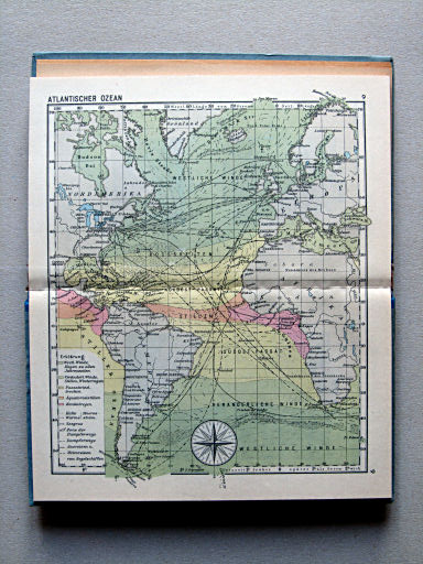 Haack, Die Weltmeere (1954)
9. Atlantischer Ozean