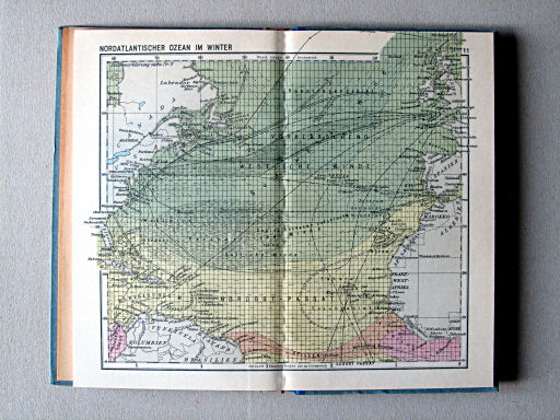 Haack, Die Weltmeere (1954)
11. Nordatlantischer Ozean im Winter