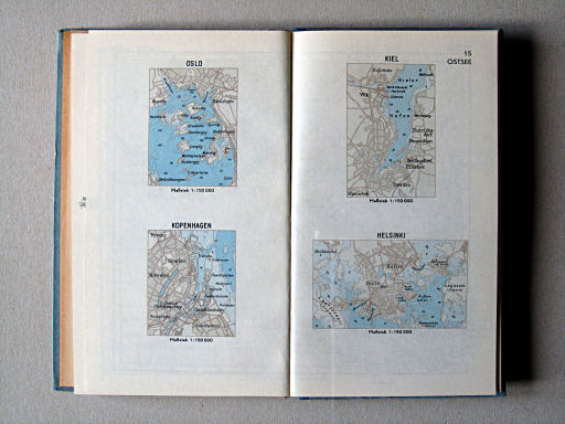 Haack, Die Weltmeere (1954)
14/15. Oslo, Kopenhagen, Kiel, Helsinki