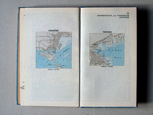 Haack, Die Weltmeere (1954)
19/20. Singapore, Yokohama