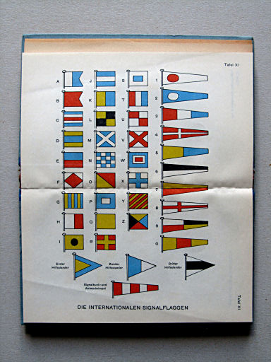 Haack, Die Weltmeere (1954)
Tafel XI. Die internationalen Signalflaggen