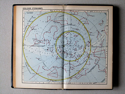 Haack, Die Weltmeere (1962)
2. Südlicher Sternhimmel