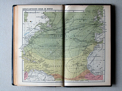 Haack, Die Weltmeere (1962)
11. Nordatlantischer Ozean im Winter