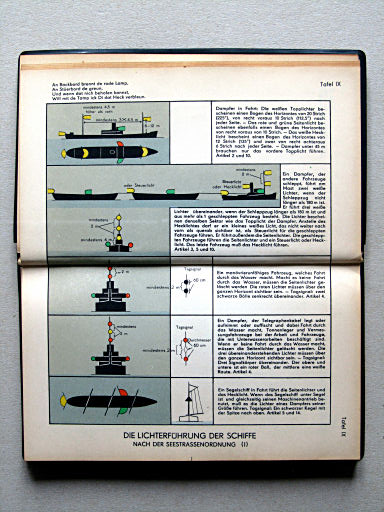 Haack, Die Weltmeere (1962)
Tafel IX. Die Lichterführung der Schiffe (I)