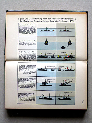 Haack, Die Weltmeere (1962)
Tafel 1. Signal- und Lichterführung (1)