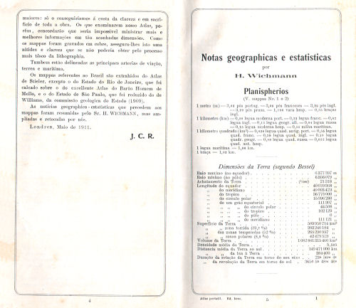 Atlas portatil de Justus Perthes (1911)
Voorwoord (2) / Preface (2)