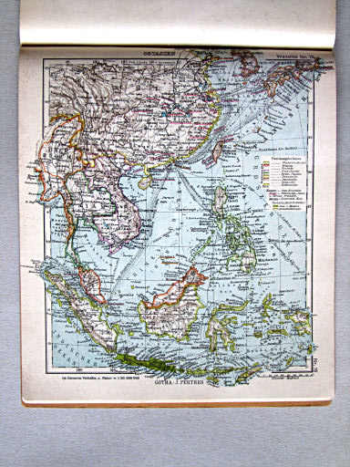 Kleiner Handatlas der ganzen Welt (ca. 1934)
15. Ostasien