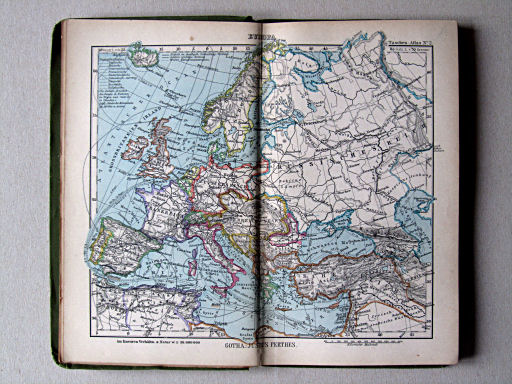Perthes' Taschen-Atlas (1886)
2. Europa