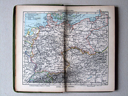Perthes' Taschen-Atlas (1886)
3. Deutschland
