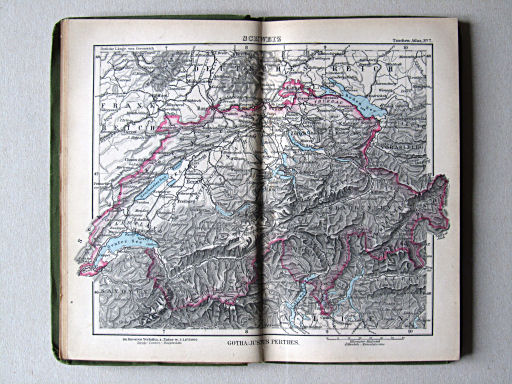 Perthes' Taschen-Atlas (1886)
7. Schweiz