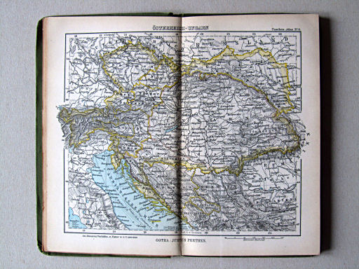 Perthes' Taschen-Atlas (1886)
8. Österreich-Ungarn