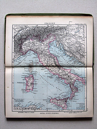 Perthes' Taschen-Atlas (1886)
9. Italien