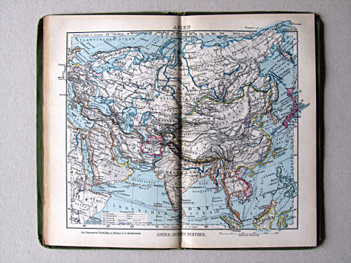 Perthes' Taschen-Atlas (1886)
16. Asien