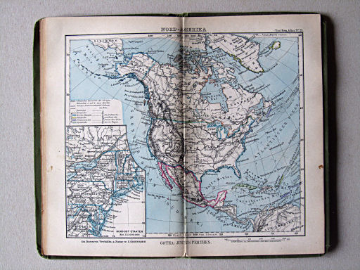 Perthes' Taschen-Atlas (1886)
21. Nord-Amerika