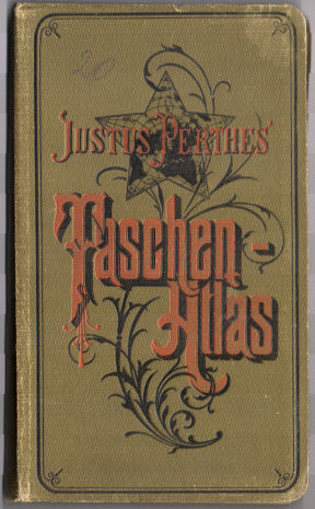 Perthes' Taschen-Atlas (1902)
Voorkant band / Front cover
