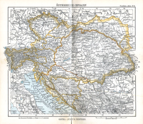 Perthes' Taschen-Atlas (1902)
8. Österreich-Ungarn
