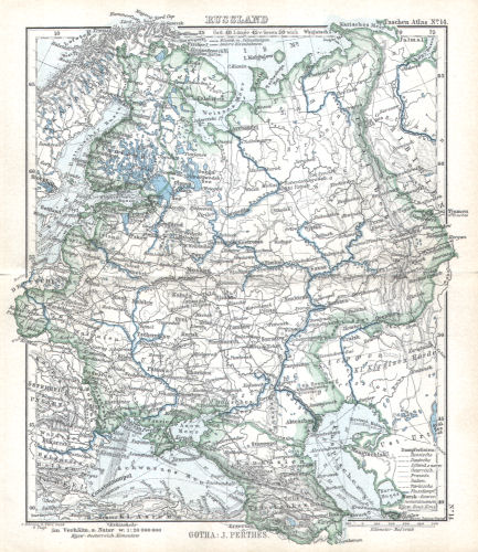 Perthes' Taschen-Atlas (1902)
14. Russland