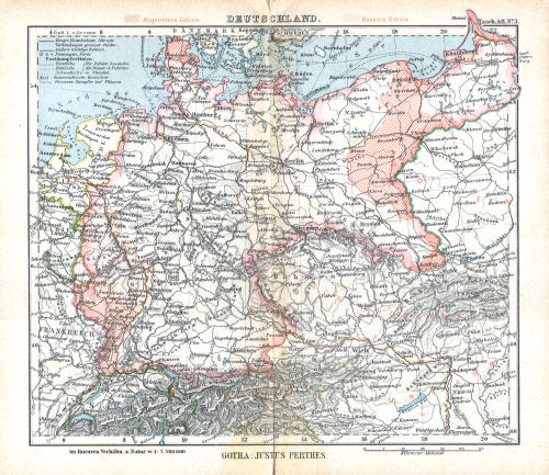 Perthes' Taschen-Atlas (1921)
3. Deutschland