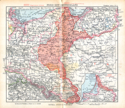 Perthes' Taschen-Atlas (1921)
5. Nord-Ost-Deutschland