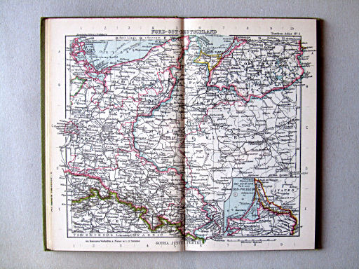 Perthes Taschenatlas der ganzen Welt (1927)
5. Nord-Ost-Deutschland