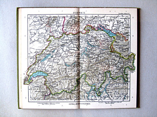Perthes Taschenatlas der ganzen Welt (1927)
7. Schweiz