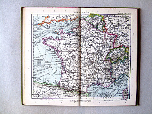 Perthes Taschenatlas der ganzen Welt (1927)
10. Frankreich