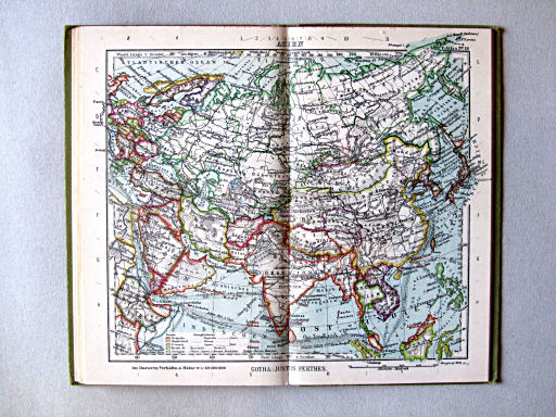 Perthes Taschenatlas der ganzen Welt (1927)
16. Asien