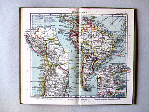 Perthes Taschenatlas der ganzen Welt (1927)
24. Süd-Amerika