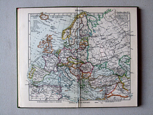 Perthes Taschenatlas der ganzen Welt (1936)
2. Europa
